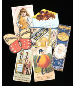 Helfand Tradecards Collage