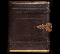 Henry A. Eickmeyer. Ninth-plate Case housing a daguerreotype of Sallie Sherrel Bonnell Houston. Philadelphia, 1856. Gift of Charlotte Dallett.