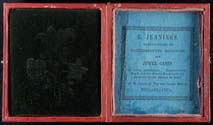 Robert Jennings. Sixth-plate Daguerreotype Case. Philadelphia, ca. 1852.