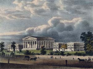 The Girard College. [J. C. Wild]; Lith. of J.T. Bowen (Philadelphia: Published by J.T. Bowen at his Lithographic & Print Colouring Establishment, 94, Walnut St., c1840, 1848).