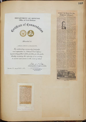 Library Company of Philadelphia Scrapbook