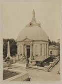Disston Family Mausoleum (1915). On loan from Laurel Hill Cemetery. 