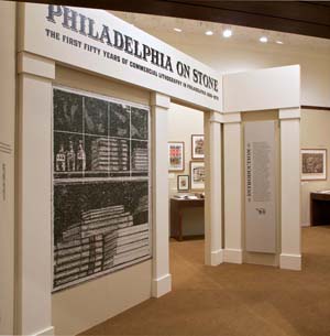 Entrance to Philadelphia on Stone: The First Fifty Years of Commercial Lithography in Philadelphia, 1828-1878.