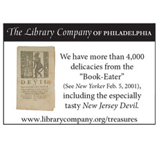 The Michael Zinman Collection of Early American Imprints contains more than 14,000 books, pamphlets, magazines, and broadsides... Click to learn more.