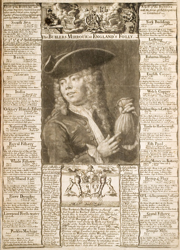 The Bublers Mirrour, or England's Folly (London: Printed for Carington Bowles, between 1764 and 1793). Engraving.