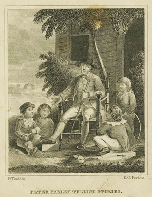 Frontispiece in Samuel Goodrich's The Tales of Peter Parley about