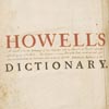 James Howell, Lexicon Tetraglotton, an English-French-Italian-Spanish Dictionary, wereunto is adjoined . . . the choicest proverbs in all the said toungs (London: Printed by J.G. for Cornelius Bee, 1660). Isaac Norris�s copy. 