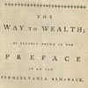 [Benjamin Franklin], The Way to Wealth (London. 1774). 