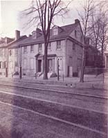 Bank of Germantown. Reproduction of photograph by John Moran. Philadelphia, 1868.
