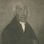 The Revd. Richard Allen, Bishop of the First African Methodist Episcopal Church in the U. States. Stipple engraving by John Boyd, after the oil painting by Rembrandt Peale (Philadelphia, 1823).