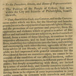 “To the President, Senate, and House of Representatives. The Petition of the People of Colour, free men, within the City and Suburbs of Philadelphia, humbly sheweth,” in John Parrish, Remarks on the Slavery of the Black People (Philadelphia, 1806).