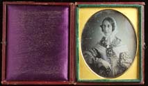 Robert Cornelius. Grandma Toppan. Sixth-plate daguerreotype. Philadelphia, ca. 1841. 