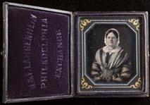 W. & F. Langenheim. Unidentified Woman. Sixth-plate daguerreotype. Philadelphia, ca. 1845. 