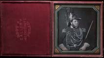 Root’s Gallery. Unidentified Militia Man. Whole-plate daguerreotype. Philadelphia, ca. 1848.