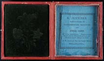Robert Jennings. Sixth-plate Daguerreotype Case. Philadelphia, ca. 1852. 