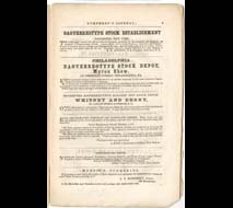 “Myron Shew, Philadelphia Daguerreotype Stock Depot Advertisement,” in Humphrey’s Journal of the Daguerreotype & Photographic Arts, February 15, 1855.