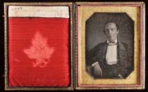 George Washington Roberts. Quarter-plate daguerreotype, ca. 1848.