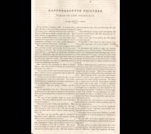 Frances S. Osgood. “Daguerreotype Pictures Taken on New Year’s Day,” in Graham’s Magazine of Literature and Art, November, 1843. Gift of E. K. Martin.