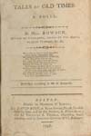 Susanna Rowson. Reuben and Rachel. (Boston, 1798).