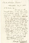 George Lippard. Holograph letter to Andrew McMakin. (Philadelphia, November 7, 1853). Historical Society of Pennsylvania.