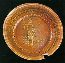 Redware Bowl. Courtesy of Stenton.
