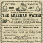James Robinson, The American Watch (Philadelphia, 1861).