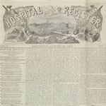 Hospital Register Vol. 2, No. 1. August 29, 1863 (Philadelphia, 1863).