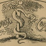 Charles Godfrey Leland, Ye Book of Copperheads (Philadelphia, 1863, with lithographed advertisement). 