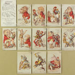 Henry Louis Stephens, Our Relations at Home and Abroad. Chromolithographed cartoon cards (Philadelphia, 1863).