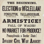 The Beginning. Election of McClellan (Philadelphia, 1864).