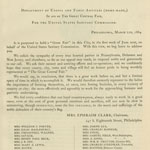 These three of many notices on women’s’ committees for the Great Central Fair demonstrate their energy and activism in making the Fair a success. 