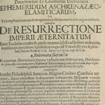 Printed page of Latin text