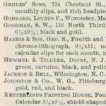 Detail from “Specimens of Printing” in Printers’ Circular (January 1878). 