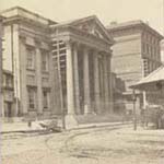 Girard Bank (Philadelphia: M. P. Simons, ca. 1870). Albumen print on stereograph mount. 