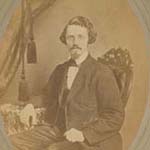 A. Newman, John Frederick Finkeldey, ca. 1867. Albumen on cardboard mount. 
