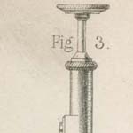 Detail of Fig. 3 from Plate 9, “Drawing Instruments &c used in Lithography,” in Every Man his Own Printer: or, Lithography Made Easy:  Being an Essay upon Lithography in All Its Branches... (London: Waterlow and Sons, 1854).