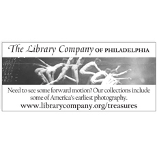 The Library Company of Philadelphia's photograph collection focuses on work by Philadelphia photographers and on views of the city. Click to learn more.