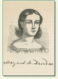 MARGARET M. DAVIDSON (1823 – 1838)