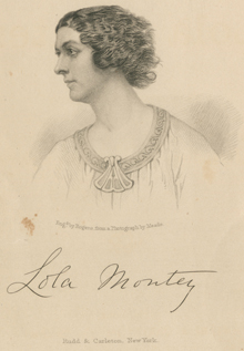 Lectures of Lola Montez (New York, 1858).